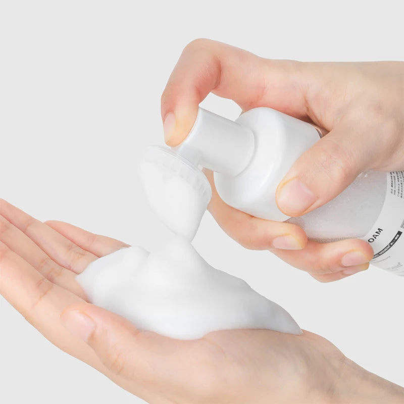 30ml 60ml 100ml 150ml Empty Foam Pump Bottle with Silicone Brush Head | Portable Face alternate view
