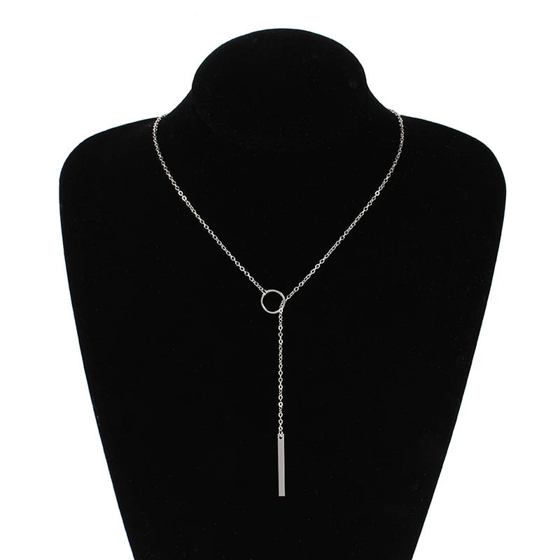 Tiny Heart Necklace for Women | Short Chain Pendant Necklace Gift detail view