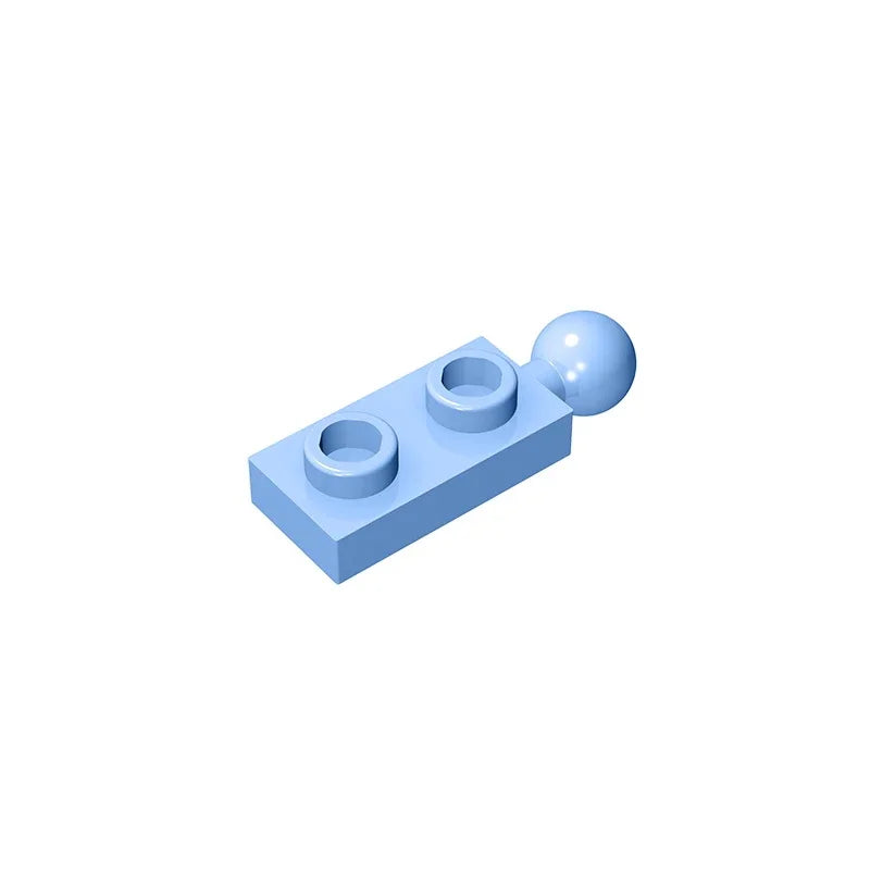Gobricks GDS-852 Plate Modified 1 x 2 with Tow Ball on End | Building Block for DIY additional angle