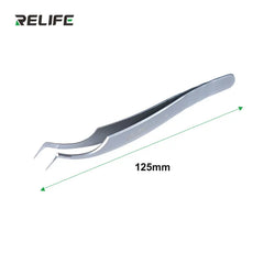 RELIFE ST-17A Ultra-Precision Tweezers | IC Chip Tinning & BGA Stencil Repair Tool close-up view
