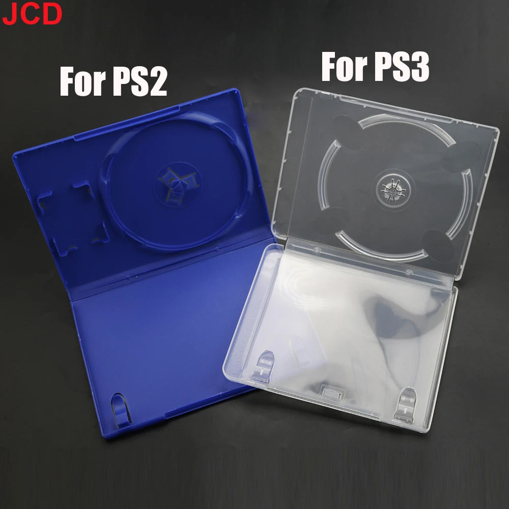 PS2 PS3 Replacement Game Case | Protective CD DVD Disc Storage Box detail view