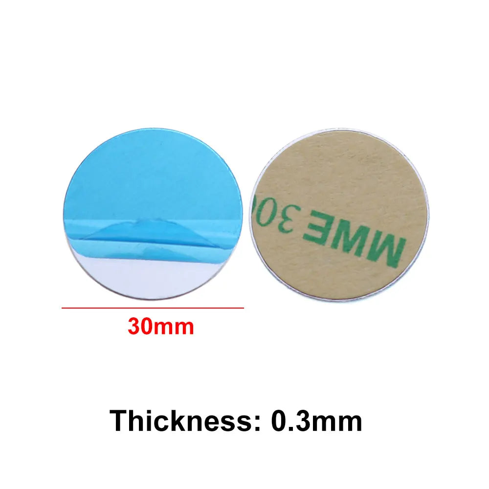 Silver Magnetic Metal Plate for Phone Holder 10 Pcs