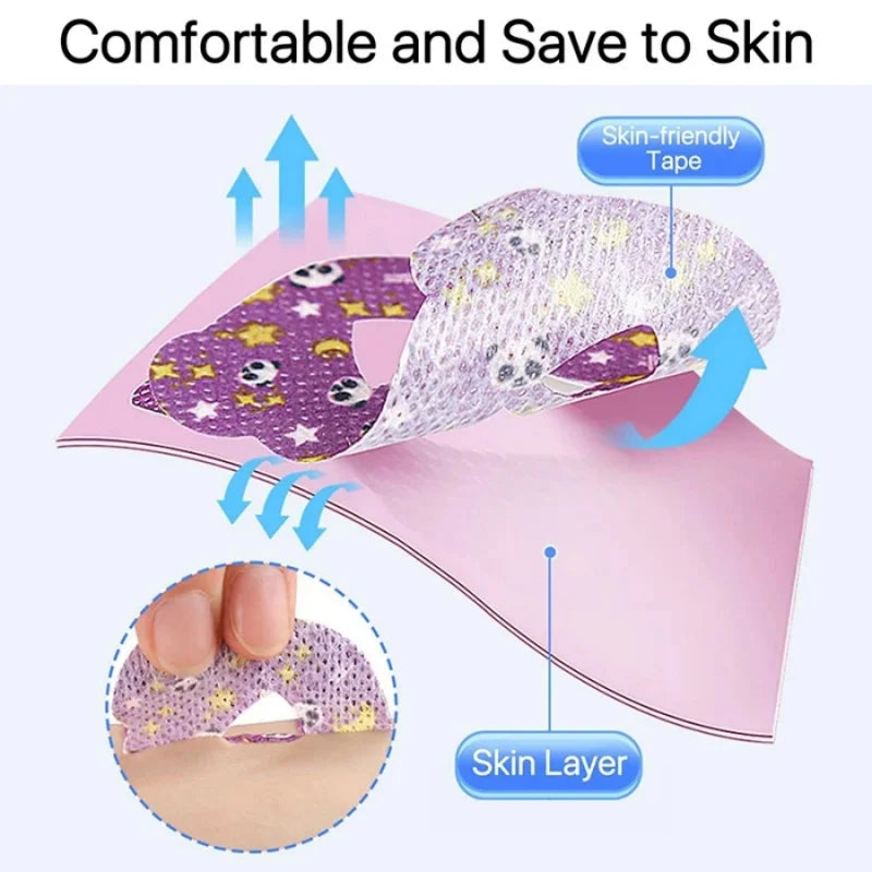 Anti Snore Mouth Tape for Kids and Adults | Breathable Lip Patch for Better Sleep lifestyle view