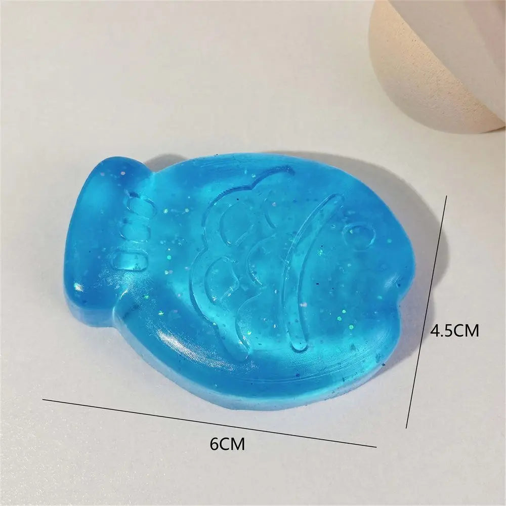 Squeeze Bean Fidget Toy | Cute Stress Relief Keychain lifestyle view