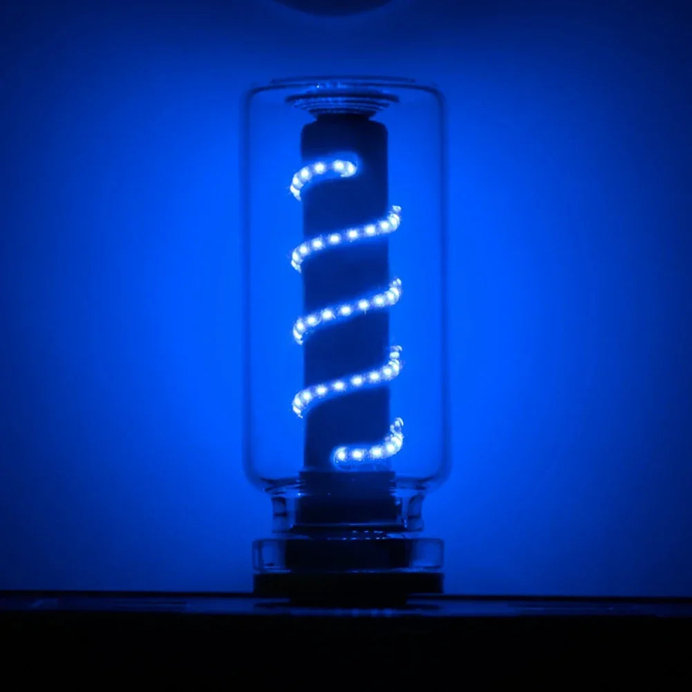 5V USB LED Spiral Filament Touch Dimming Bulb | Retro Night Light Atmosphere Lamp additional angle