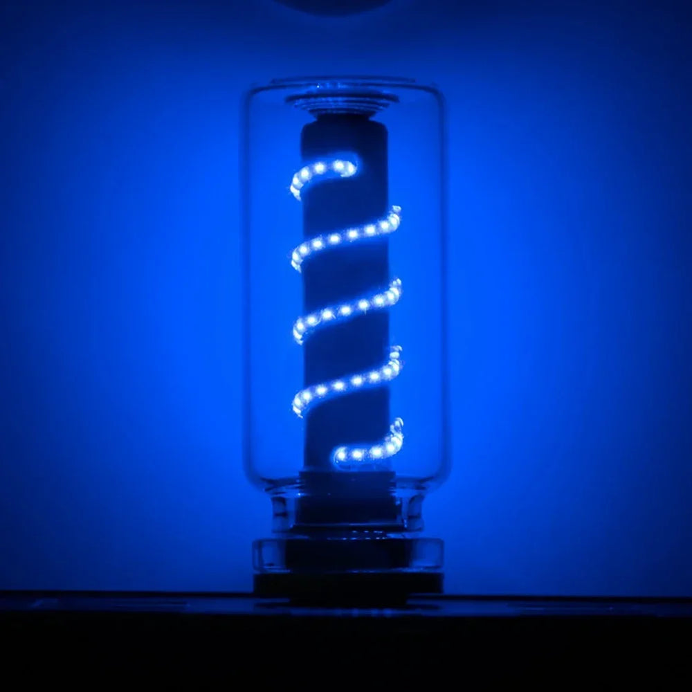 5V USB LED Spiral Filament Touch Dimming Bulb | Retro Night Light Atmosphere Lamp additional angle