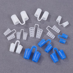 Silicone Anti Snore Nasal Dilators 4/8 Pack | Snoring Nose Clip for Better Sleep close-up view