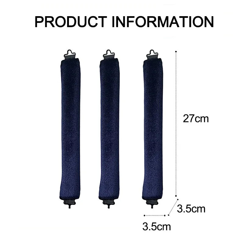 New Heatless Hair Curler Satin Curling Rod Headband No Heat Hair Rollers Lazy Sleeping F detail view