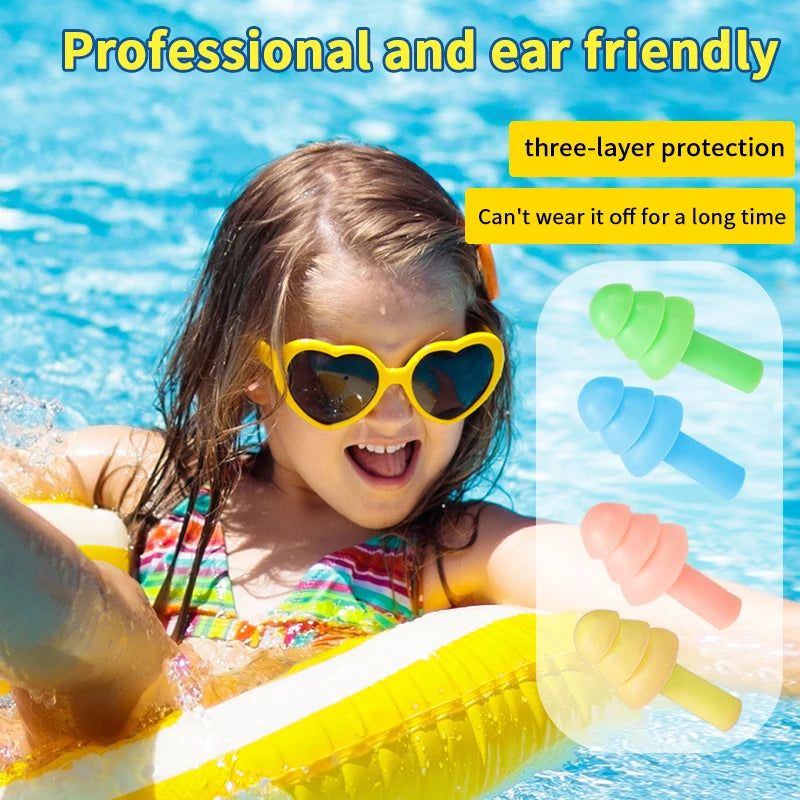 10 Pairs Silicone Anti-Noise Earplugs for Sleep Work Travel | Noise-Canceling Hearing Pr detail view