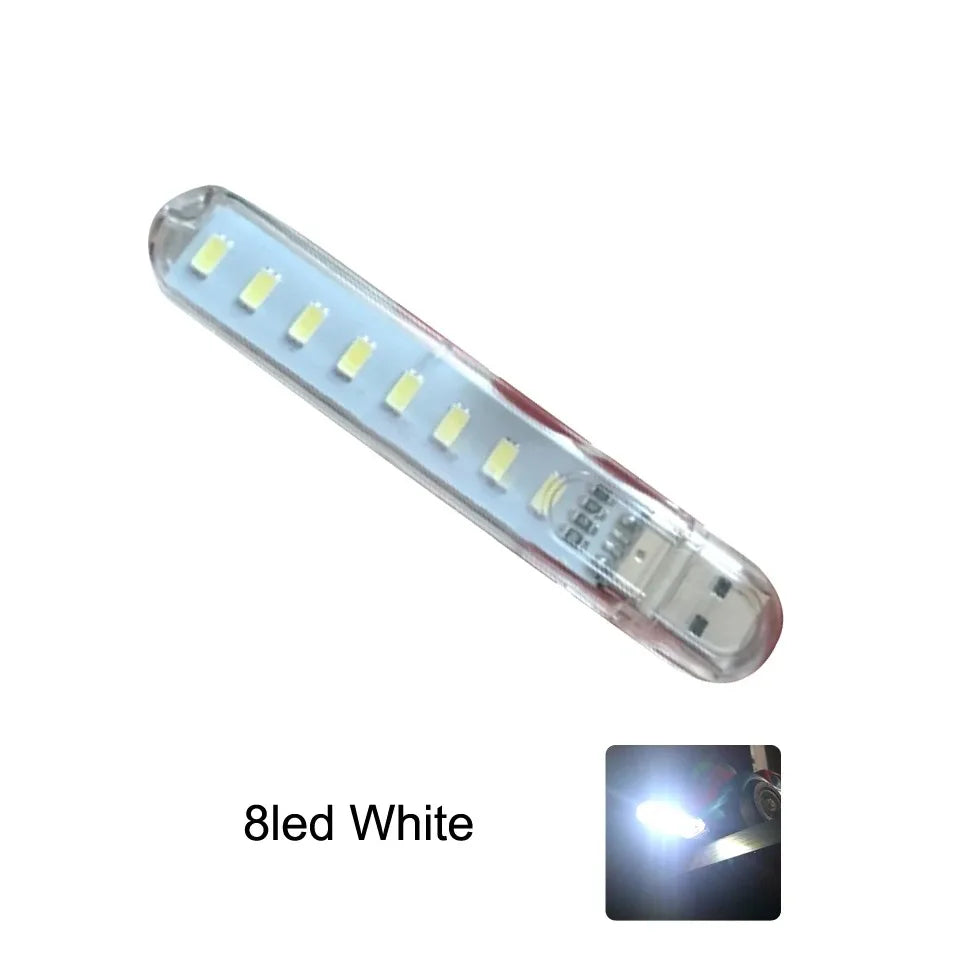 Mini USB LED Book Light | RGB Ultra Bright Reading Lamp with 3 Brightness Levels lifestyle view