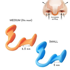 Silicone Anti Snoring Nasal Dilator | Improve Sleep Aid Nose Clip