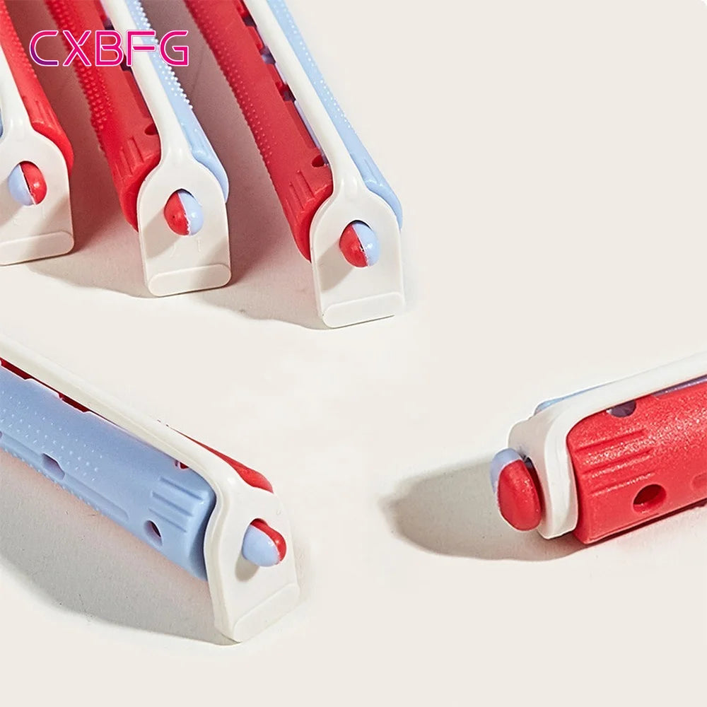 12pcs Heatless Hair Curler Set | No Heat Soft Flexi Rods for Natural Curls lifestyle view