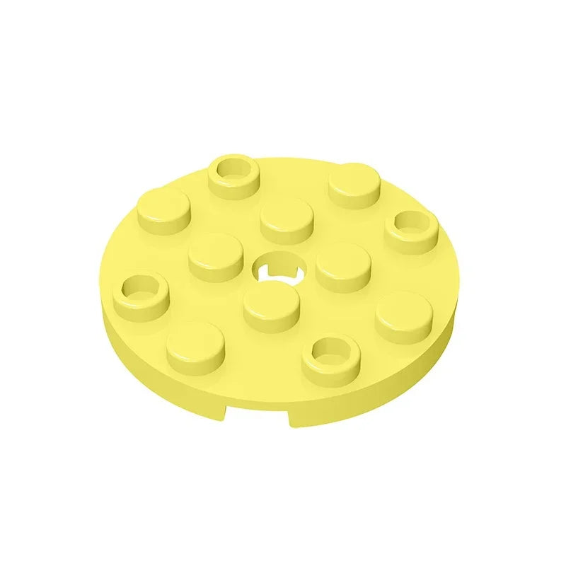 Gobricks GDS-841 Round Plate 4x4 with Hole | Compatible Building Block for DIY Creati lifestyle view