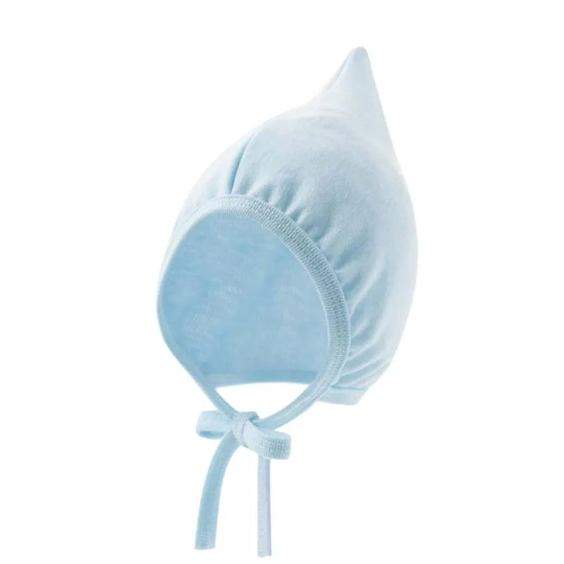 Cotton Newborn Elf Hat for Baby Boys and Girls | Soft Unisex Beanie for 0-12 Months alternate view