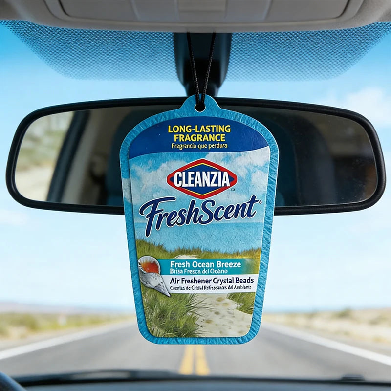 Fresh Ocean Breeze Fragrance, Bahamian Sea Breeze Scent, Five-Star Neutral Car Perfume and Non-Toxic