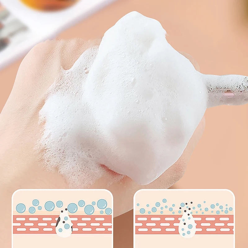 Soft Facial Cleanser Brush | Portable Skin Care Tool for Deep Cleansing lifestyle view
