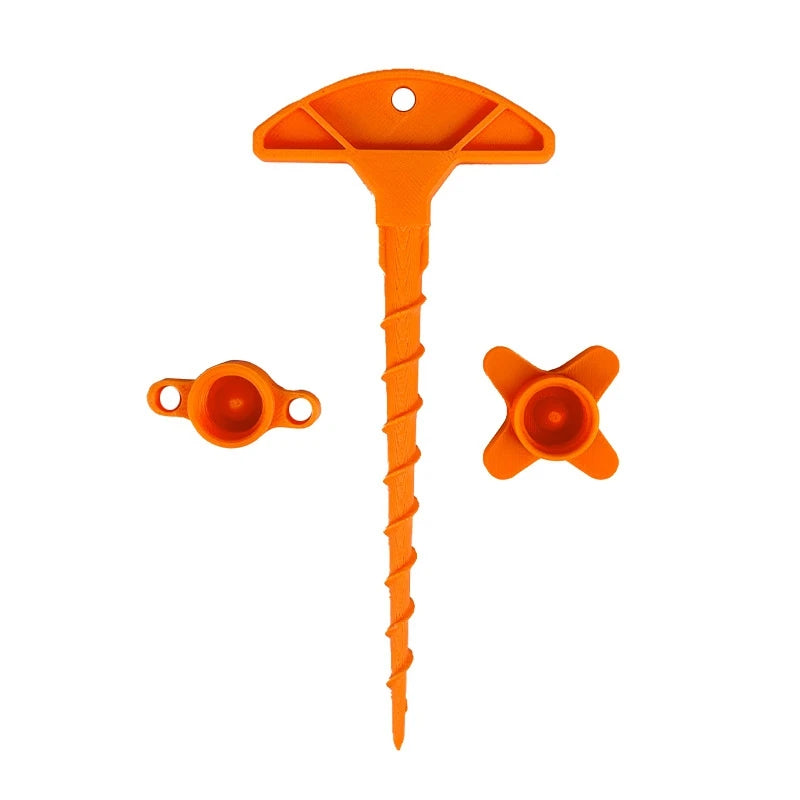 2pcs Sealant Nozzle Cleaner and Cap Set | Prevents Drying for Caulk Tubes close-up view