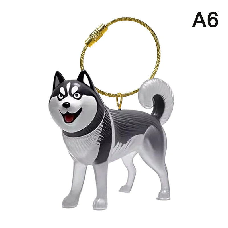Clear Pet Hair Memorial Keepsake Capsule Dog Fur Container DIY Pendant Keychain Decor An detail view