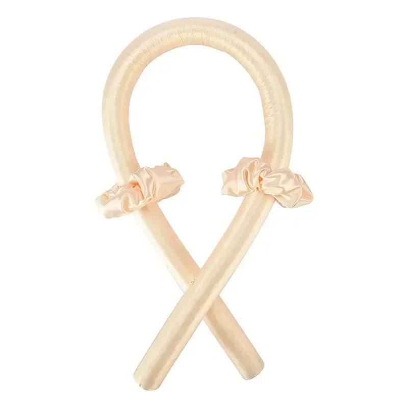 Heatless Curling Rod Headband | No Heat Hair Curler for Soft Sleeping Curls additional angle