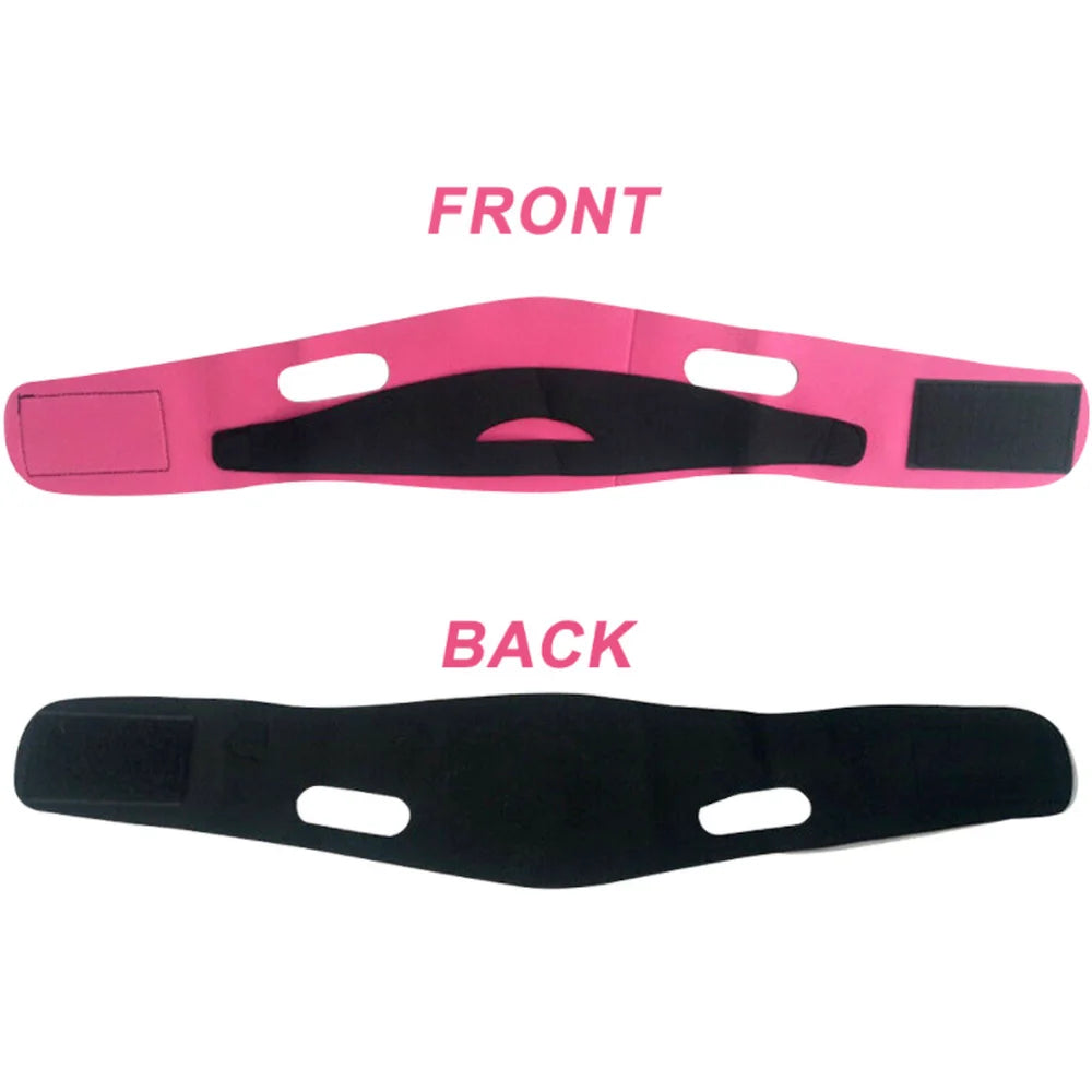 Elastic Face Slimming Bandage | V Line Face Shaper for Chin and Cheek Lift additional angle