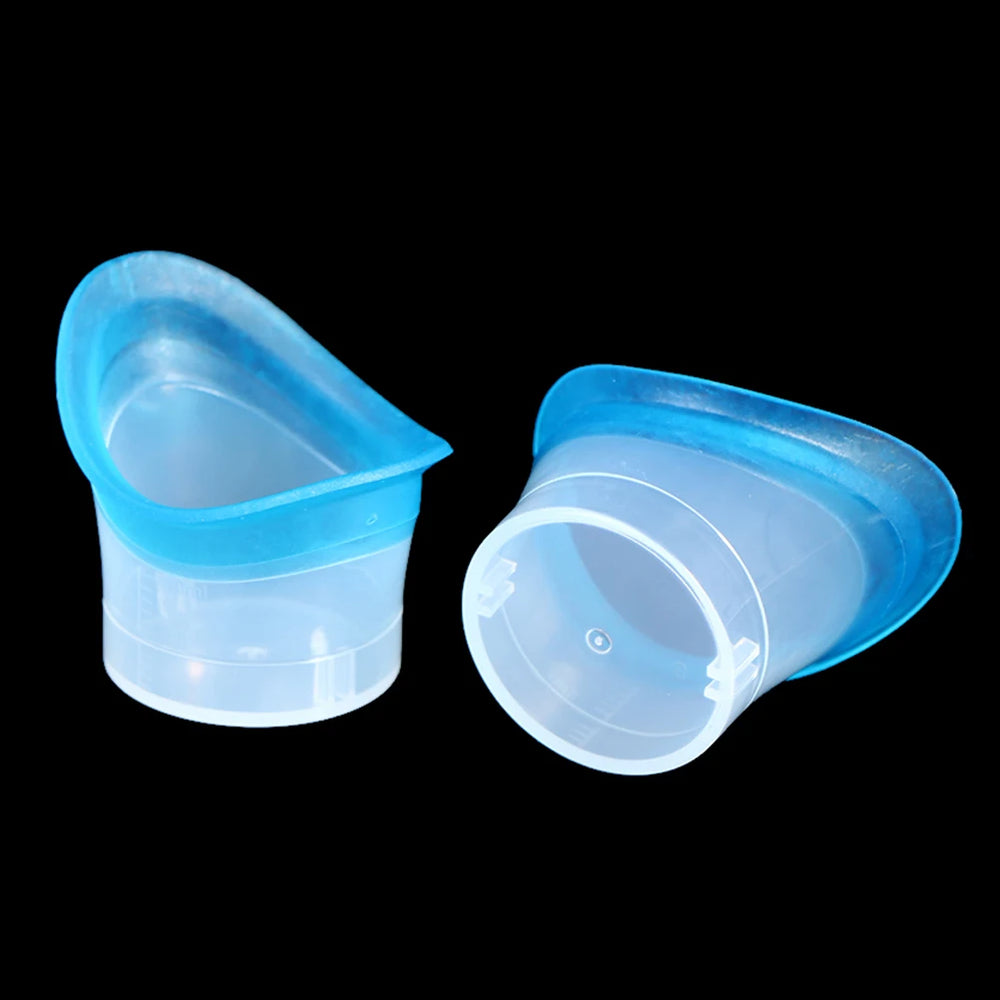 2pcs Silicone Eyewash Cup | Soft Reusable Eye Bath Cup for All Ages detail view