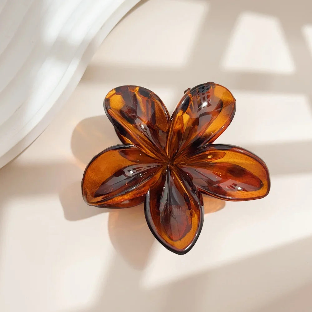 19 Styles Hair Claw Clips for Women Flower Cross Dots Heart Geometric Chic Barrettes alternate view