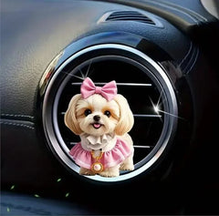 Cartoon car aroma decoration item, car vent clip, air conditioning decoration item, c alternate view