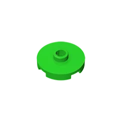 Gobricks GDS-1041 Tile Round 2x2 with Open Stud | Compatible Building Block for DIY E alternate view
