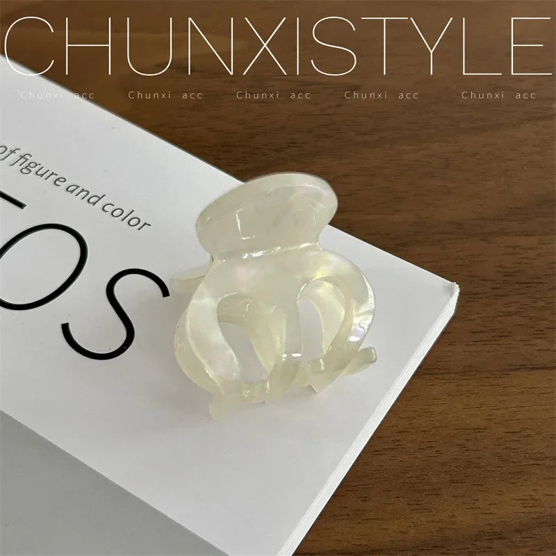 3cm Mini Hair Clip Korean Style Fashion Cute ClawFor Fringe Kids Girls Bobby Pins for alternate view