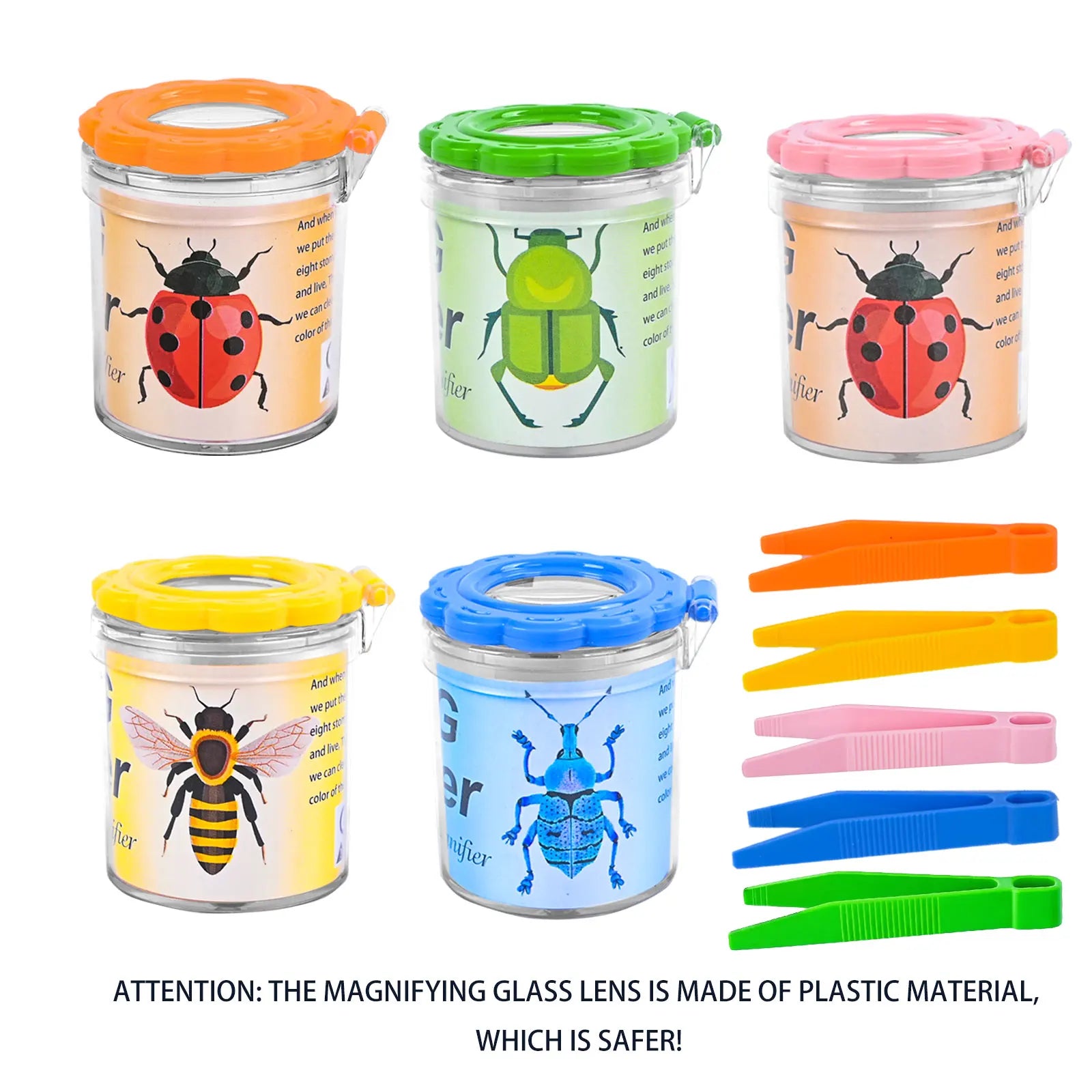 Children'S Insect Observation Box, Outdoor Exploration, Tadpole Insect Collection Box, close-up view