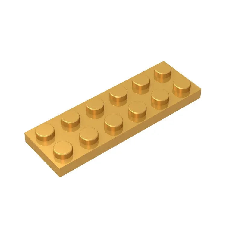 Plate 2 x 6 Building Block | Compatible Building Brick for DIY Creations additional angle
