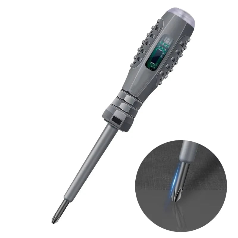 Electrician Test Screwdriver Set | Non-Contact Voltage Tester 12-250V with Dual-Color alternate view