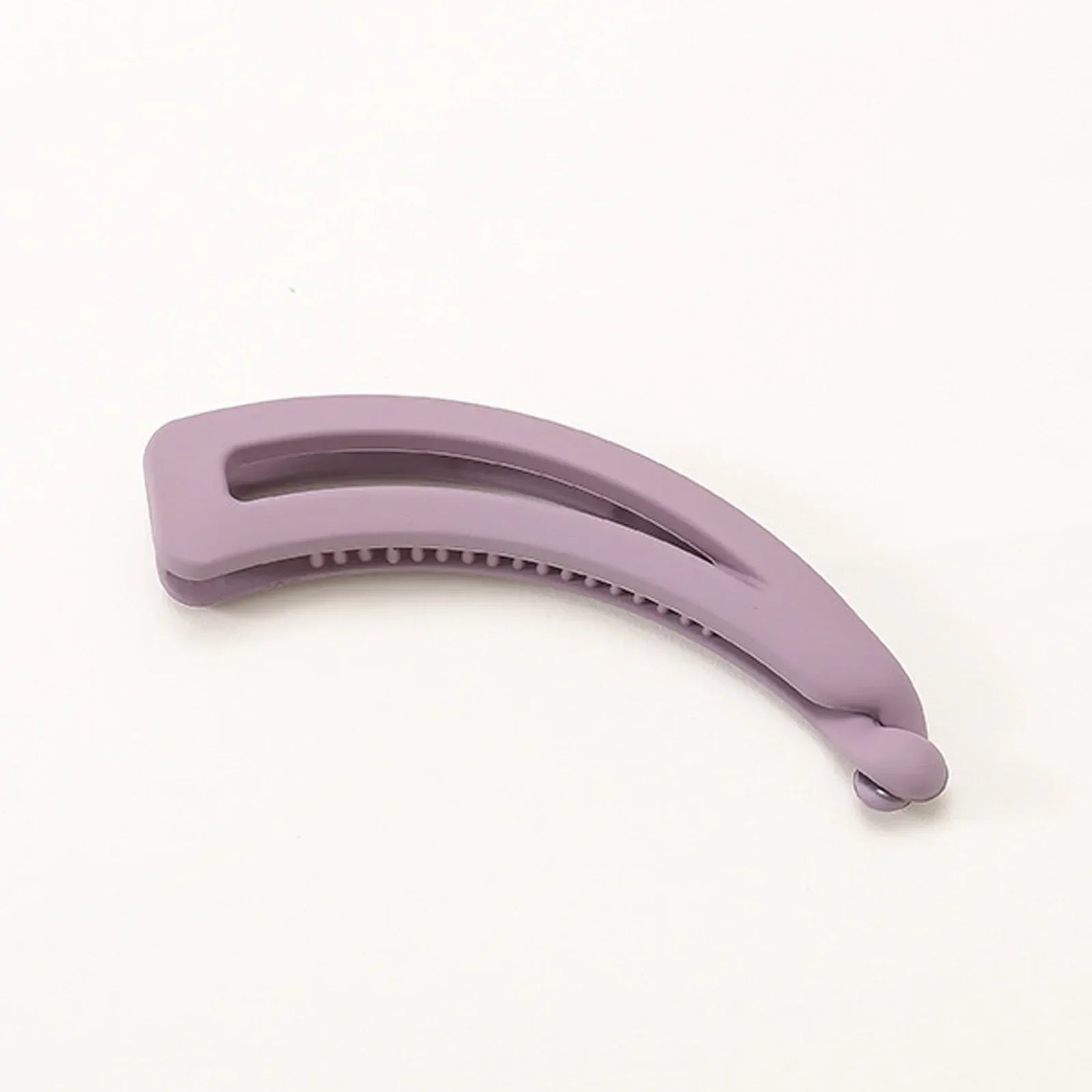 Solid Color Frosted Banana Clip Fashion Banana Ponytail Holder Korean Style Hair Clip Hairpins Barrettes Women Hair Accessories