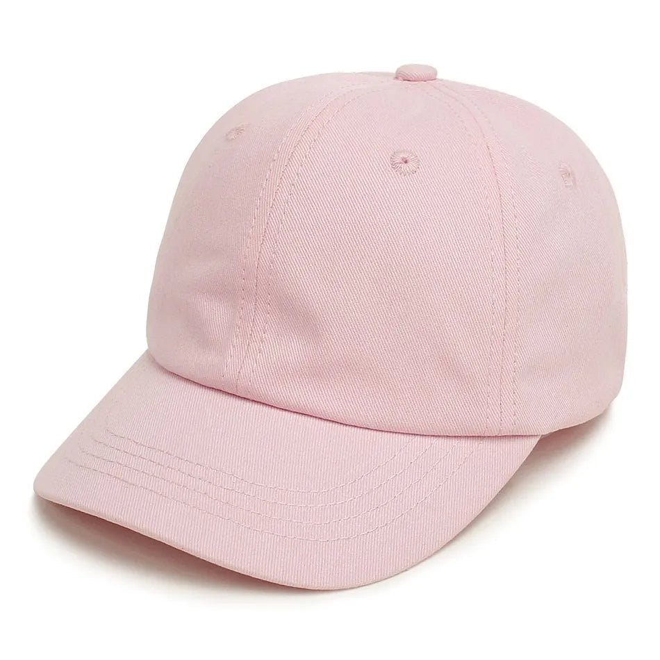 Baby Baseball Cap for Toddler | Low Profile Sun Hat with Adjustable Strap lifestyle view