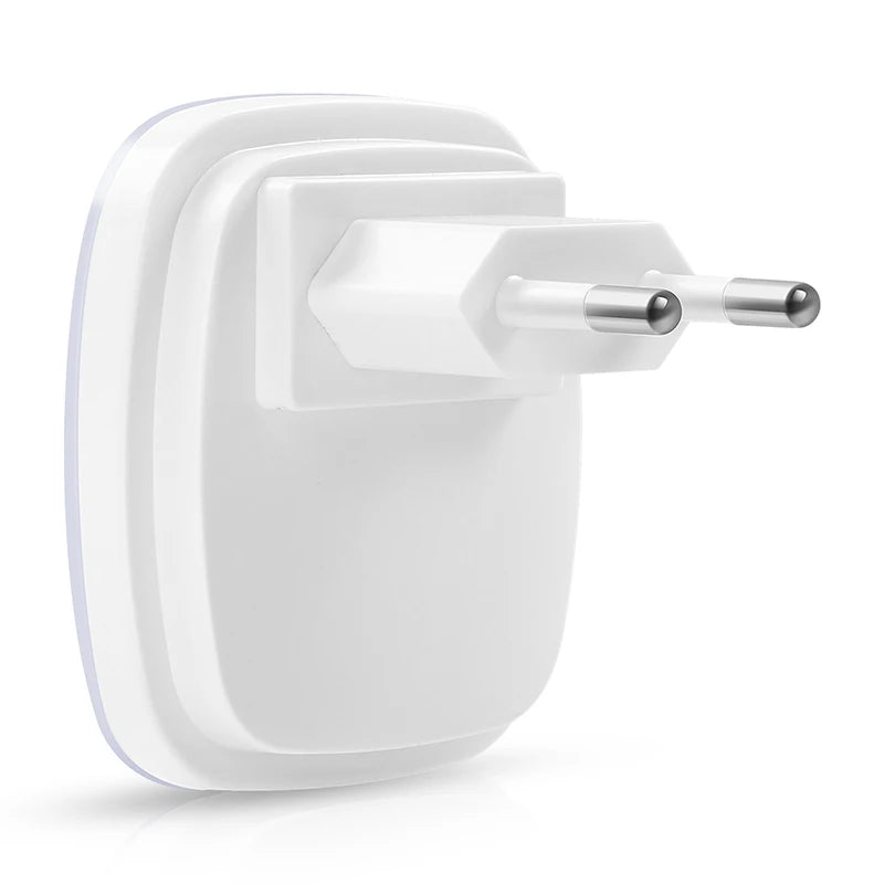 LED Night Light Plug-In with Motion Sensor | Small Wireless Night Lamp for Room Corri lifestyle view