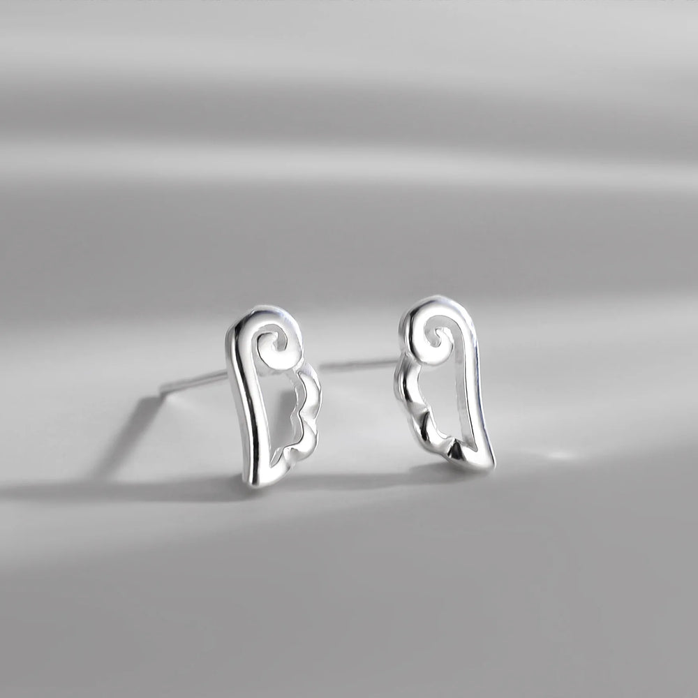 925 Silver Needles Lovely Mini Stud Earrings Women Cute Heart Star Moon Daisy Christmas detail view