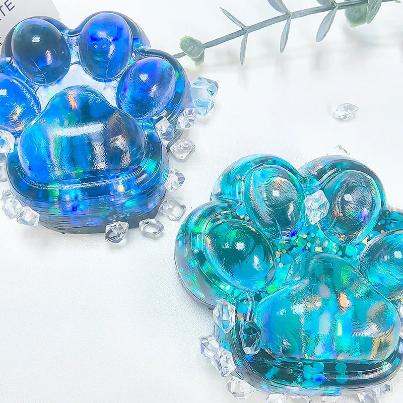 Squeeze Cat Paw Toys Cute Soft Abreact Relief Relax Toys Sticky Decompressing Pinchin lifestyle view