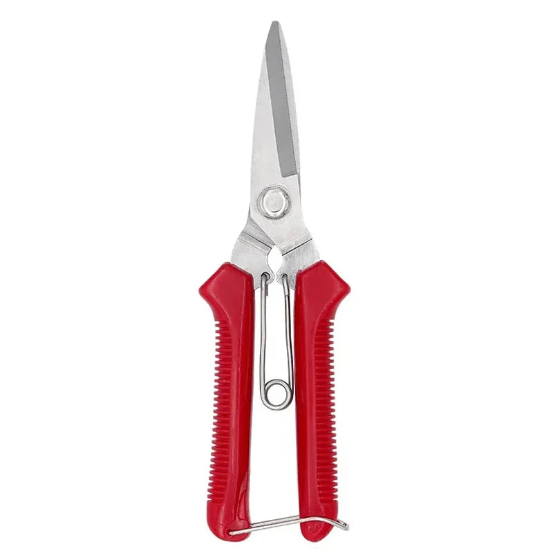 190mm Straight Head Pruning Shears | Stainless Steel Garden Scissors alternate view