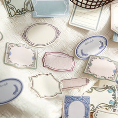 INS Retro Style Tin Box Stickers | 100pcs Creative Scrapbook Decoration Set alternate view