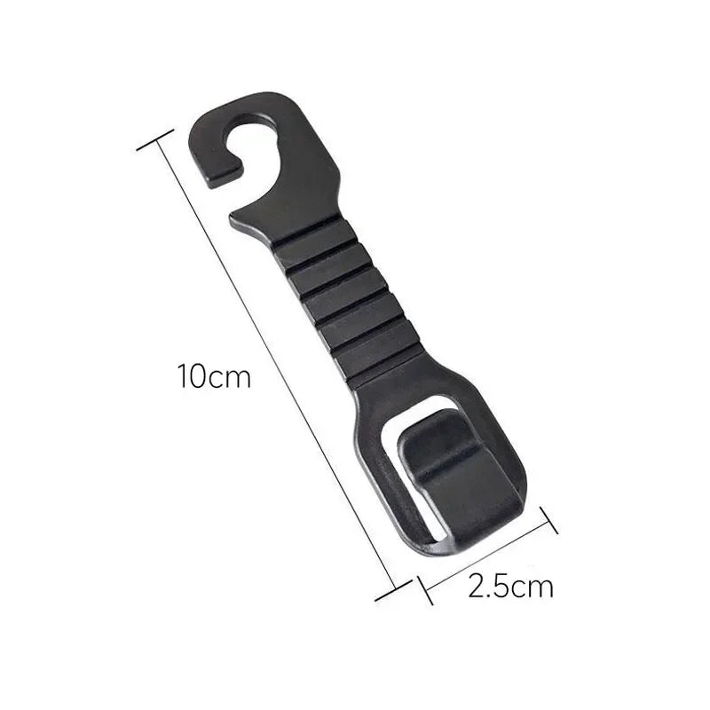 Universal Car Seat Back Hook Headrest Hanger for Bag Pouch Clothes Hanging Hooks Head lifestyle view