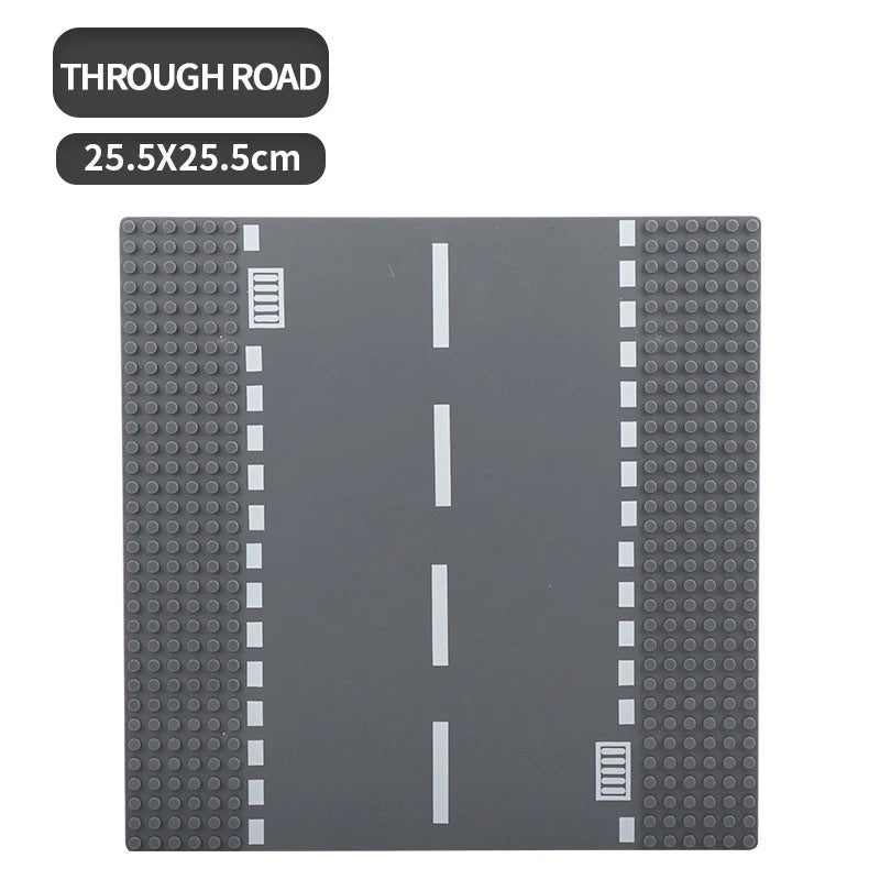 Classic Building Block Baseplates | 3-Pack Compatible Base Plates for Creative Constr alternate view