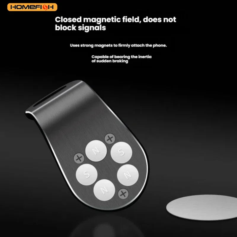 Magnetic Car Phone Holder, Ventilation Port, Magnetic Car GPS, Smart Phone Holder