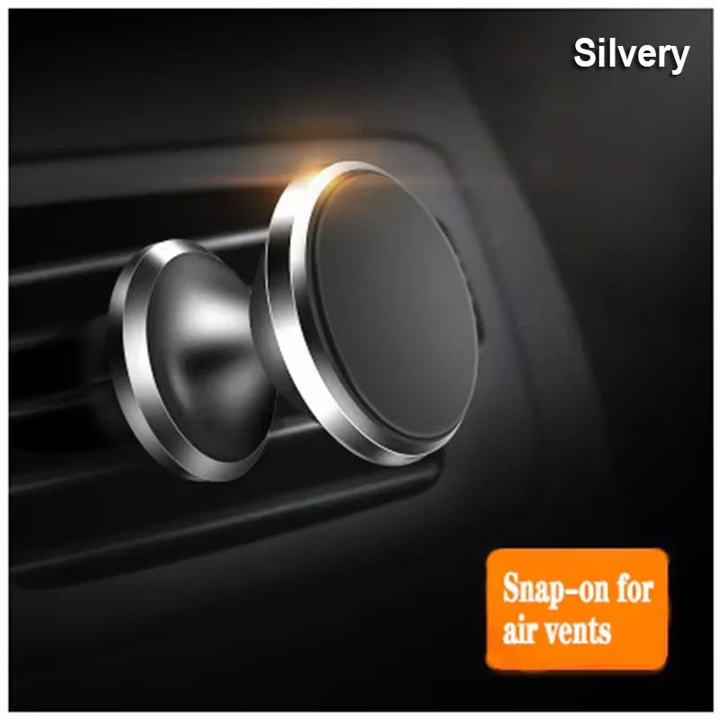 Magnetic Car Phone Holder 360° Roation Adjustable Magnet Stand Car Air Vent Clip Moun alternate view