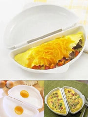 Microwave Egg Cooker | Non-Toxic Silicone Omelette Maker for Quick Breakfasts detail view