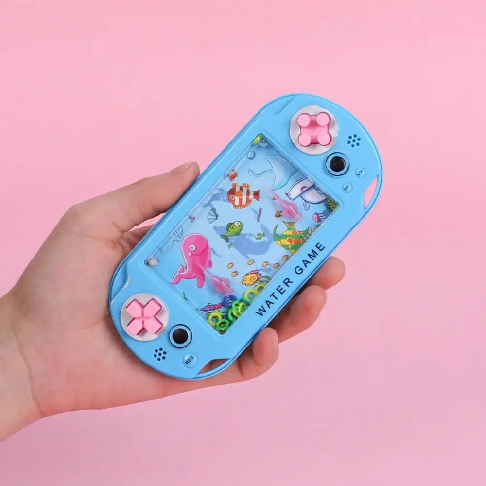 Retro Water Ring Game Machine Child Handheld Game Machine Water Circle Ring Toss Sque alternate view