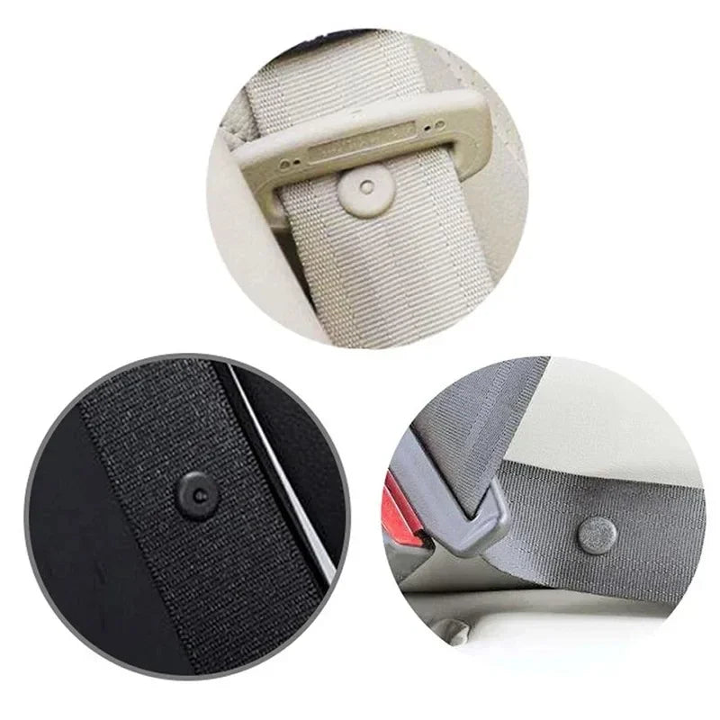 POM Seat Belt Stopper Buckle 15mm close-up view