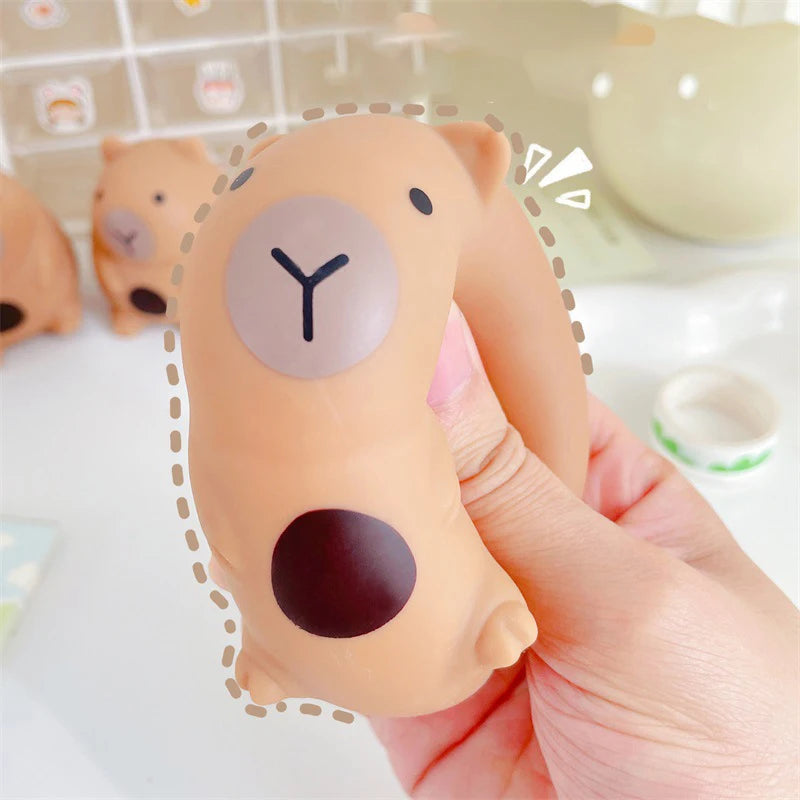 Capybara Mochi Squishy Toy | Slow Rebound Stress Relief Pinching Toy alternate view