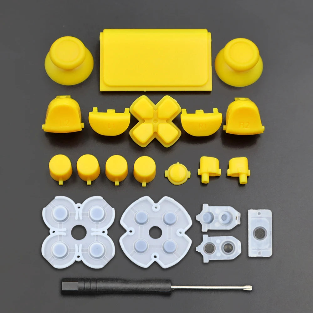 PS4 Controller Repair Kit | JDS/JDM-040 Button and Joystick Replacement Set detail view