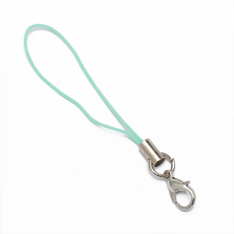 50pcs Cell Phone Lanyard Strap String Mobile Hook With Lobster Clasp Ring Keychain For D detail view