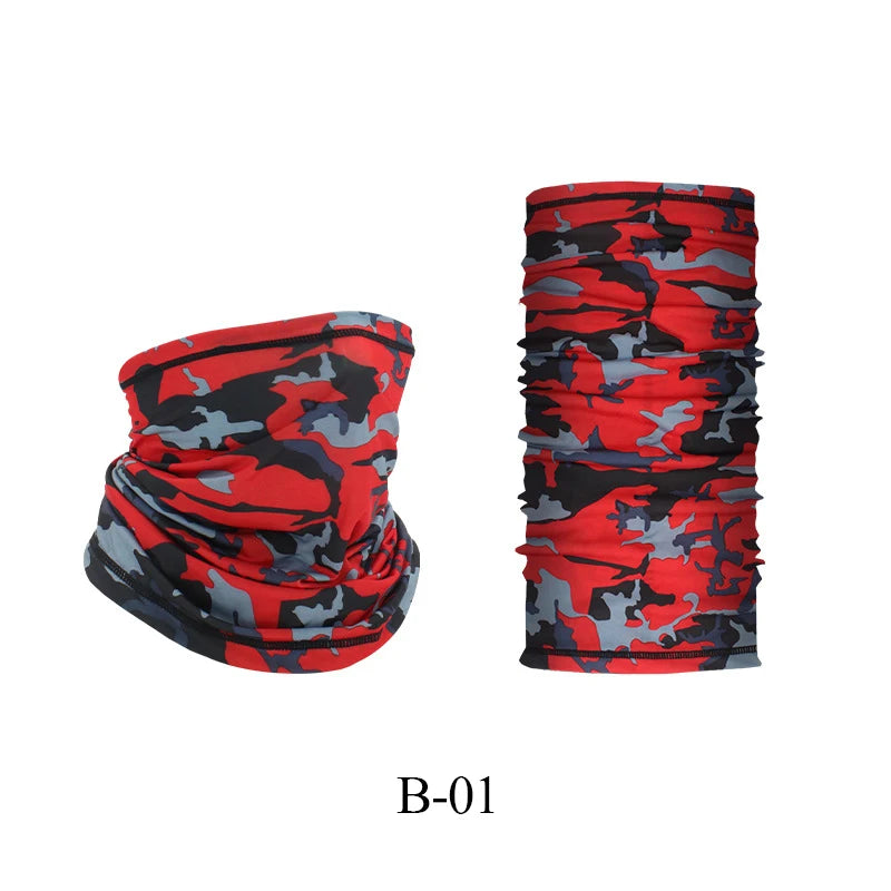 Outdoor UV Protection bandana Scarf Neck Warmer Multifunctional Fishing Hiking Cycling F detail view
